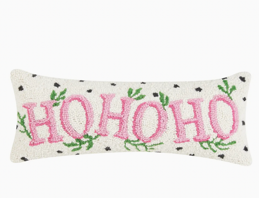 HoHoHo Needlepoint Pillow