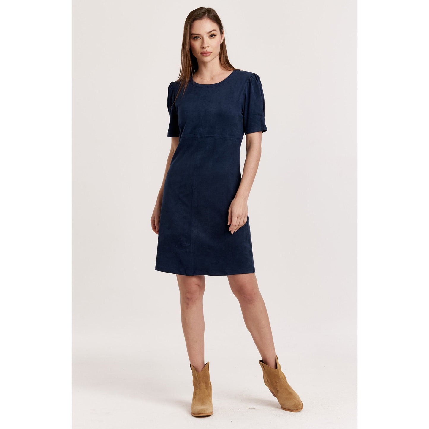 Demi Dress in Navy