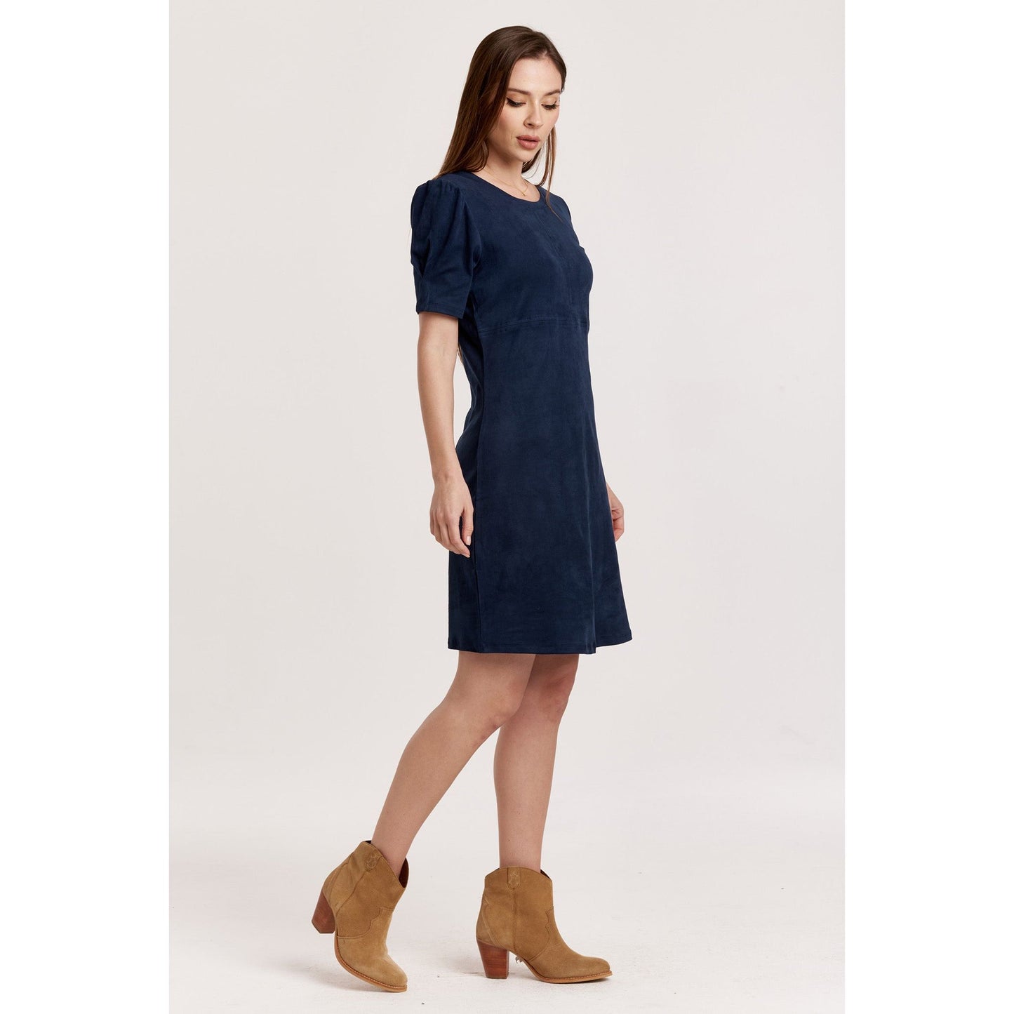 Demi Dress in Navy